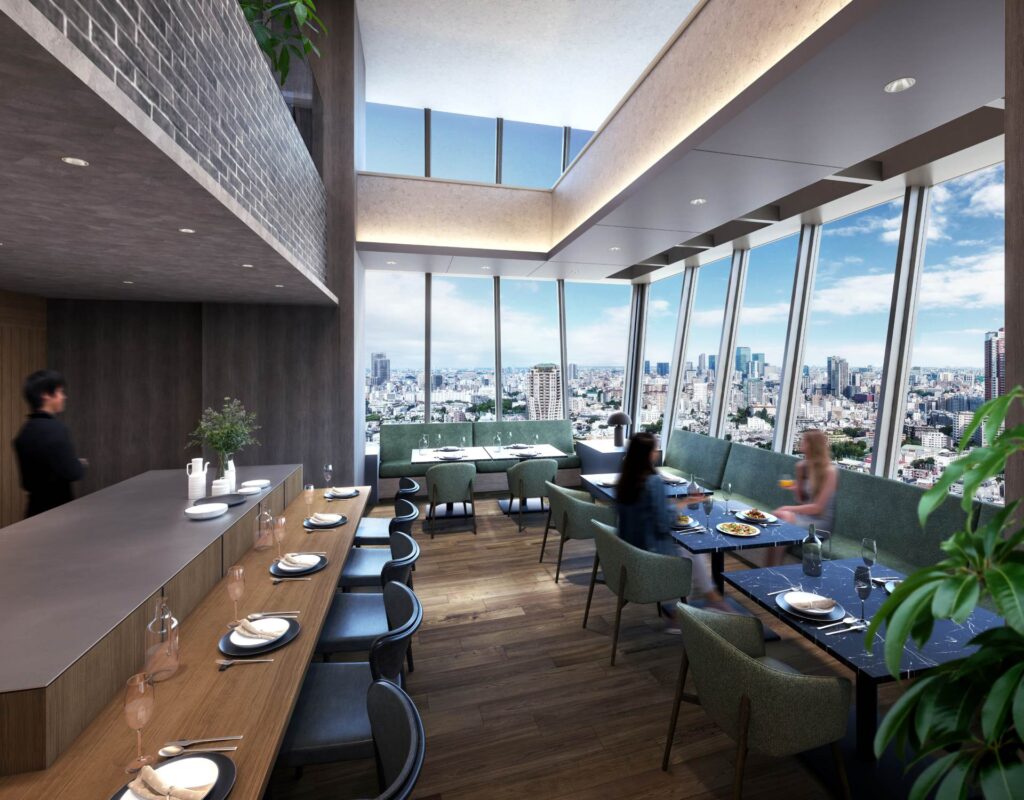 パークコート麻布十番東京　共有部完成予想