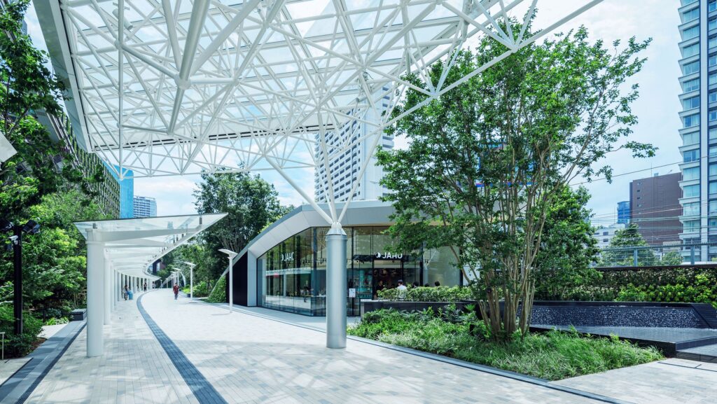 BLUE FRONT SHIBAURAの公開空地