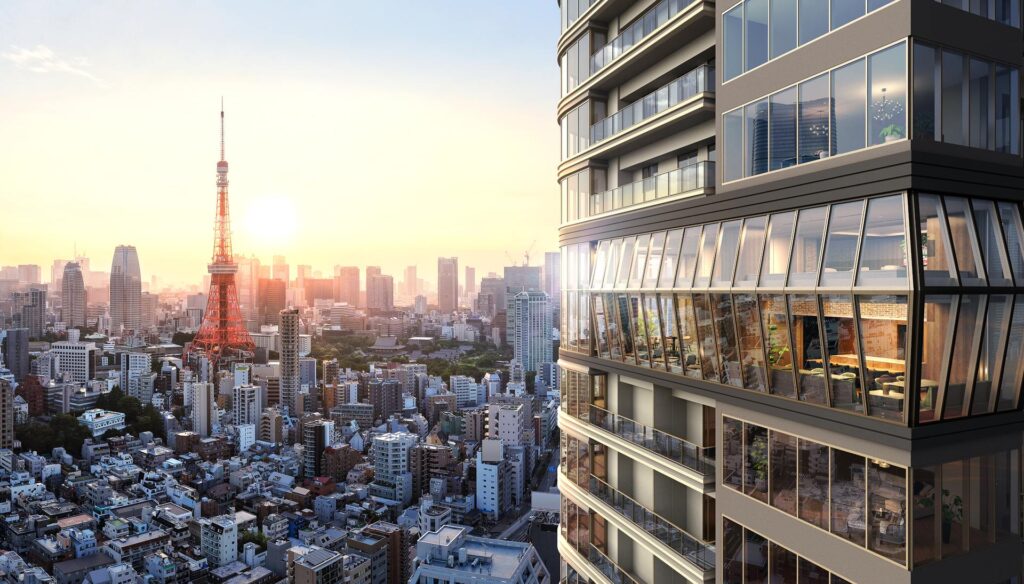 パークコート麻布十番東京　完成予想
