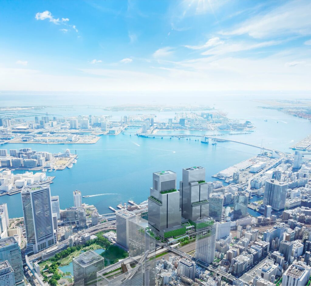 BLUE FRONT SHIBAURA 外観完成予想パース